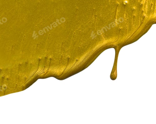 Preview: Copyspace Backdrop Composition Made Of Splashed Paint Drop Spills Isolated Over The White