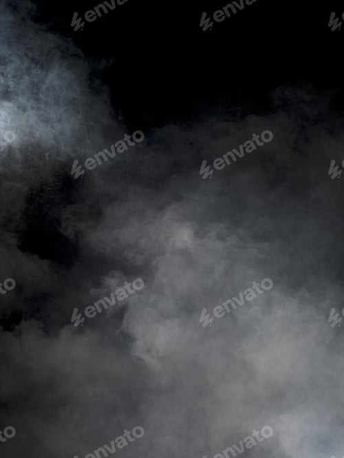 Preview: Smoke Background On Black