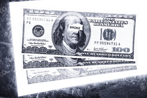 Preview: American Us Dollars Currency Abstract Background