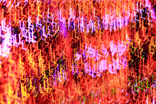 Preview: Christmas Lights In Abstract Art - Beauty Of Color And Stir Of Imagination - Soft Colors Of