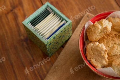 Preview: Close Up Of Scone. British Meal. Tea Time.