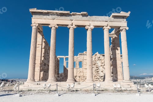 Preview: Ruins Of Ancient Parthenon On The Acropolis In Athens, Greece