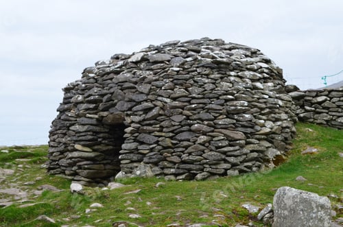 Preview: Beehive Huts Almost Completely Intact In Southwestern Ireland.