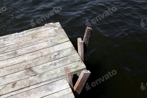 Preview: Pier In Bay, Georgian Bay, Tobermory, Ontario, Canada