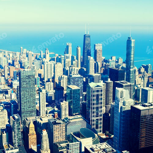 Preview: Chicago Aerial View