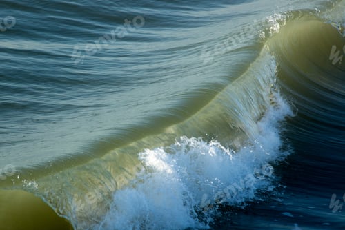 Preview: Ocean Waves In The Morning Sunlight