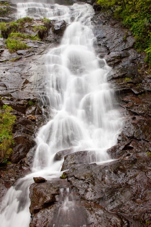 Preview: Waterfall At Amicalola Falls, In Georgia, Usa, Tourism With Nature