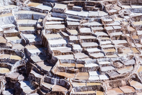 Preview: Salt Ponds In Maras Peru Covering A Hillside With Rich Minerals And A Economy Boost For The Country