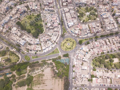 Preview: Aerial Images Of La Molina Distrais. Lima Peru.