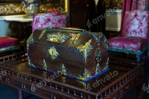 Preview: Perthshire Scotland - September 10 2019: Interior Details Of Blair Castle In The Scottish