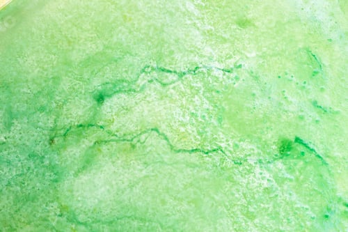 Preview: Coloful Green Ice Texture Background Made Of Frozen Ice With Lines