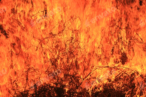 Preview: Flame And Fire Background - Colors Of Burning Heat - Iconic Tool Of Man'S Survival