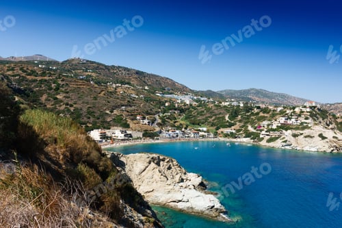 Preview: Scenic View Of Crete Island And Landscape Against Sky, Heraklion, Greece
