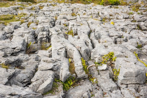 Preview: Section Of Limestone Mountain -Turlough Hill Background