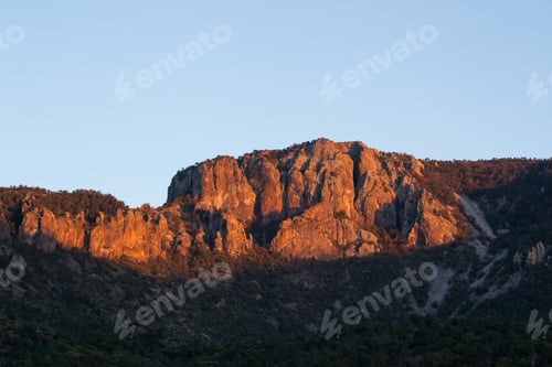 Preview: Dry Desert Stony Mountains With Sky