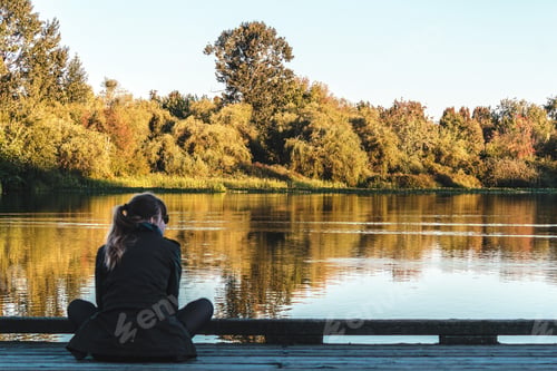 Preview: Girl At Trout Lake, Vancouver, Canada
