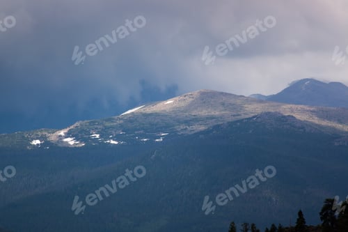 Preview: Rocky Mountains With A Cloud Cover