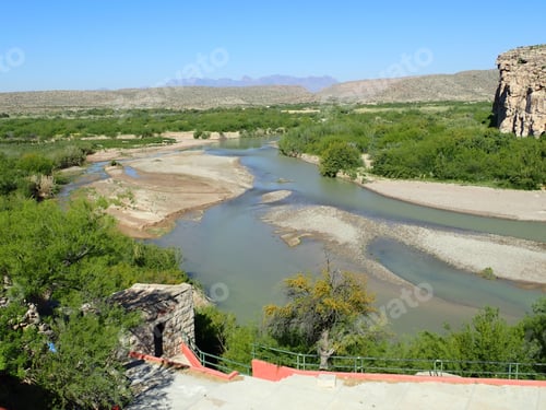 Preview: Rio Grand River Between Mexico And The Usa