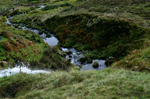 Preview: Rishing Waters Flowing Down On The Scottish Highlands