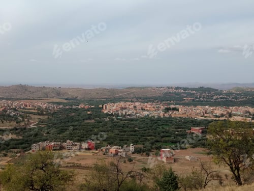 Preview: Overlooking Moroccan Town