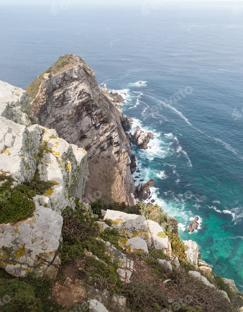 Preview: Rocky Shoreline At Cape Point South Africa