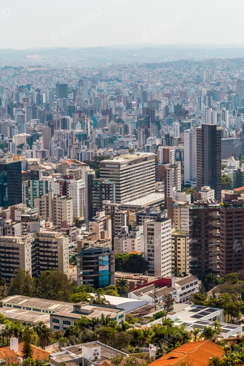 Preview: View Of Belo Horizonte/Minas Gerais On A Sunny Afternoon