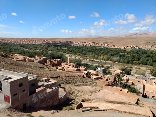Preview: Moroccan Cityscape View