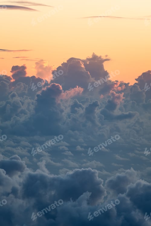 Preview: Colorful Sunrise With A View Over The Clouds. Shot On The Haleakala Volcano Summit On Maui, Hawaii