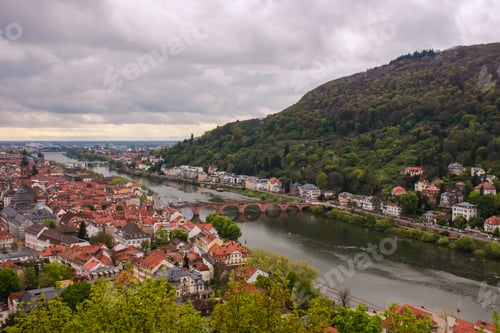 Preview: Germany Heidelberg High View Landscape