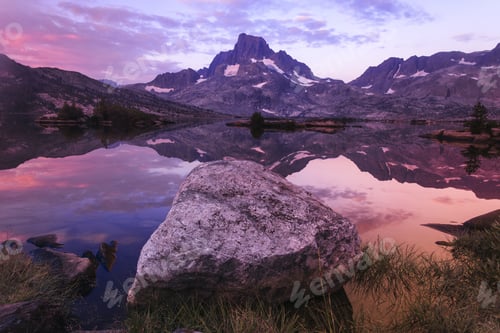 Preview: Mountain Reflections With Boulder