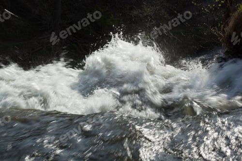 Preview: Minnehaha River Cascading Over Rocks