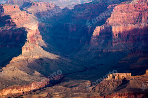 Preview: Rough Texture Of The Grand Canyon Landscape Of Arizona, Usa