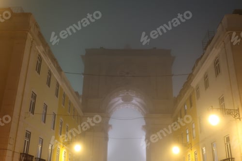Preview: Rua Augusta Arch In Lisbon