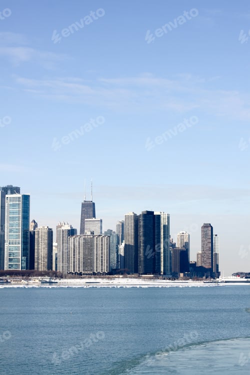 Preview: View On Downtown Chicago (Winter)
