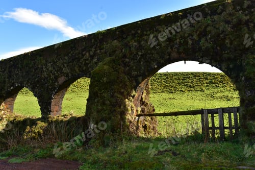 Preview: Fantastic View Of An Aqueduct With A Trio Of Archways.