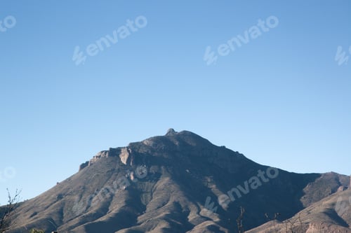 Preview: Desert Mountain With Dead Tree