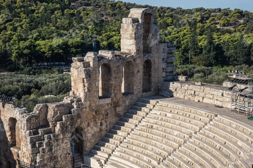 Preview: Part Of Ruins Of Acropolis Of Athens, Ancient Greece