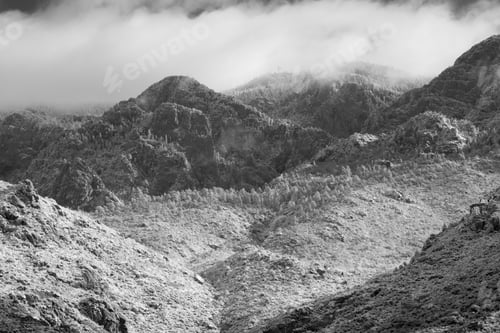 Preview: Snow And Clouds On The Mountains