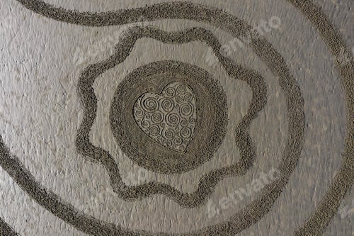 Preview: Bandon By The Sea, Oregon / Usa - March 13 2020: Detailed Artwork Created By The Team Of Circles In