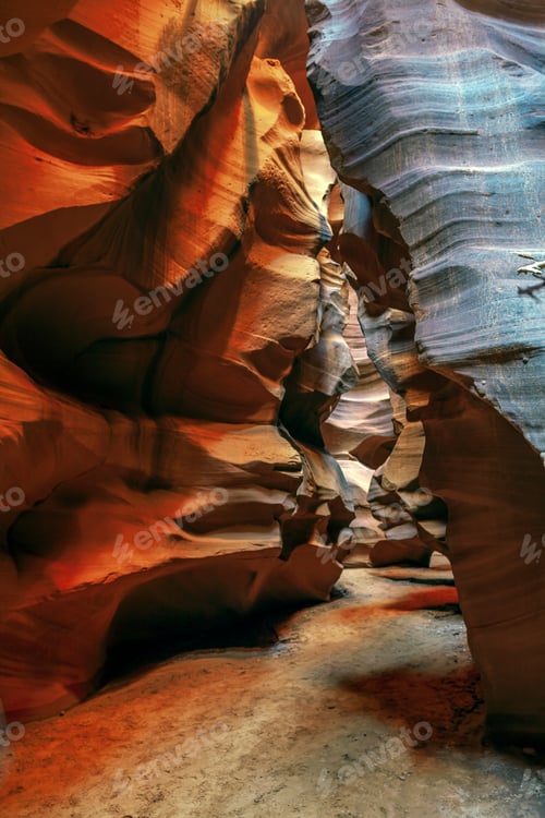 Preview: Antelope Canyon Is A Slot Canyon In The American Southwest. It Is On Navajo Land East Of Page