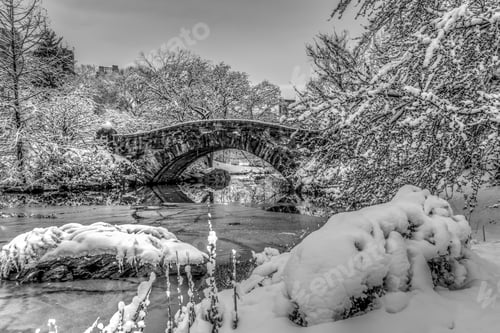 Preview: Gapstow Bridge Is One Of The Icons Of Central Park, Manhattan In New York City