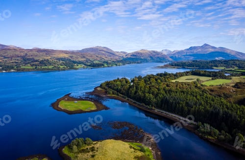 Preview: The Falls Of Lora Near Connel And Oban In The Argyll Region Of The Highlands Of Scotland On A Clear