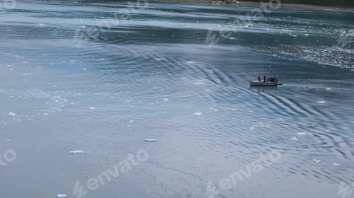 Preview: Boat Sailing Through Ice In Alaska