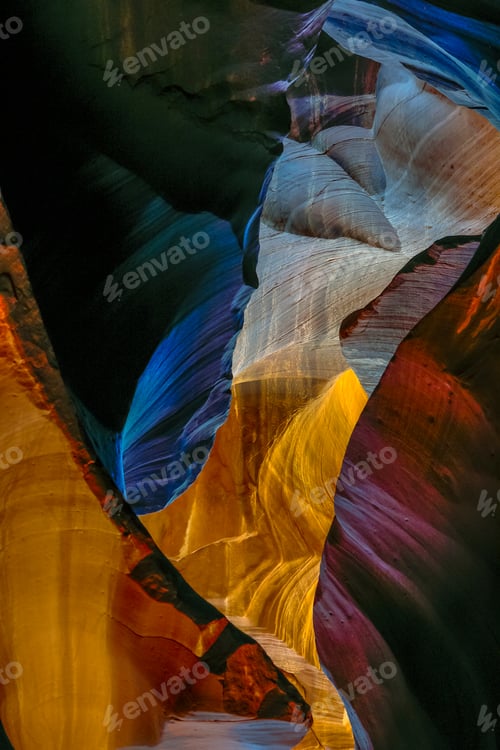 Preview: Antelope Canyon Is A Slot Canyon In The American Southwest. It Is On Navajo Land East Of Page