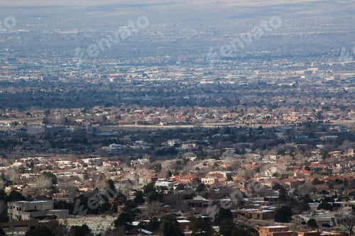 Preview: Albuquerque Viewed From The Mountains