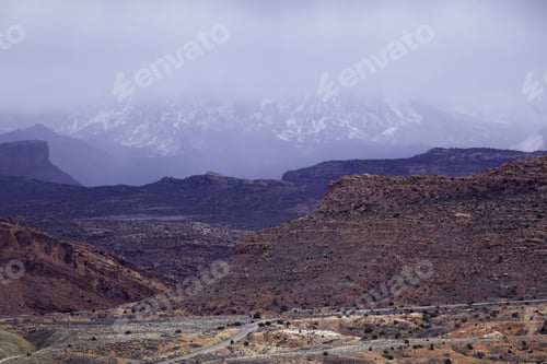 Preview: Natural Landscape For Background Or Texture, From The Weathered Rock Of Southern Utah,