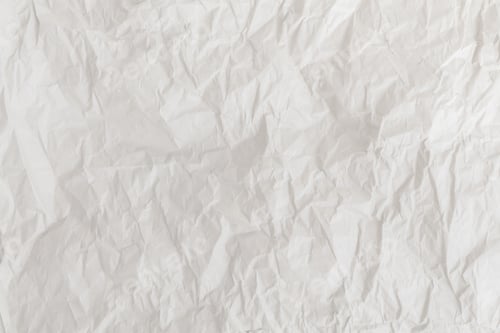 Preview: Crumpled White Paper Texture for Creative Projects
