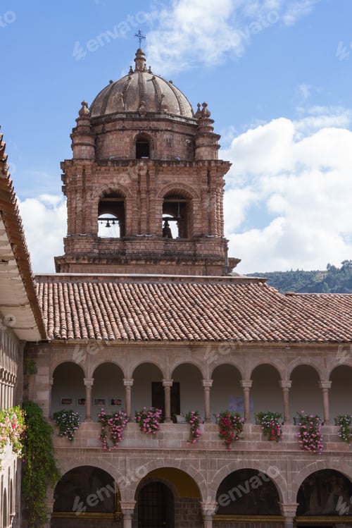 Preview: Cusco, Peru - May 14 : Interior Architecture And Detail Of The Dome Of El Templo De Santo Domingo