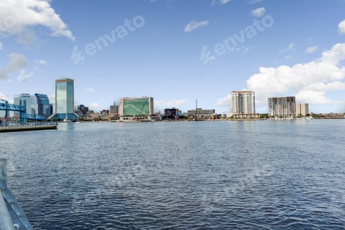 Preview: Riverfront Photo Of The Downtown Skyline In Jacksonville Florida