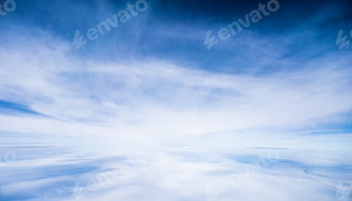 Preview: Aerial View Of White Clouds In Blue Sky, Abstract, Iceland, Europe. Iceland Nature 2017 Winter Cold